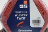 Husqvarna Whisper Twist csavart profilú damil, Ø2,0mmx112m