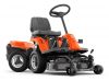 Husqvarna R112iC Akkumulátoros Rider, fűnyíró traktor, Combi 85cm vágóasztallal