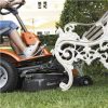 Husqvarna R 214C, Rider, fűnyíró traktor, Combi 94cm vágóasztallal